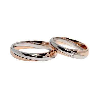 Argollas #27 — par de argollas de matrimonio, modelo A-14-3 — Joyería y Hechuras Rivera