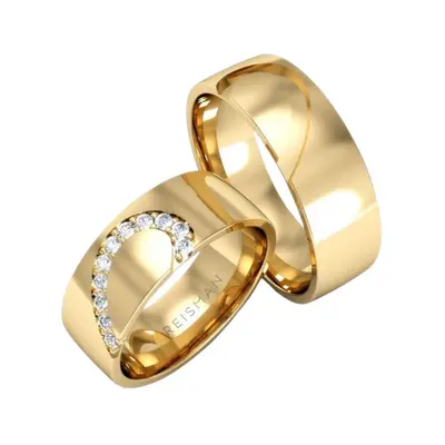 Argollas #33 · Par de argollas — par de argollas de matrimonio, modelo A-16-2 — Joyería y Hechuras Rivera