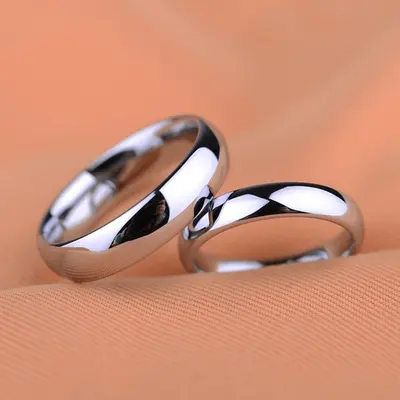 Argollas #49 · Par de argollas — par de argollas de matrimonio, modelo A-22-2 — Joyería y Hechuras Rivera