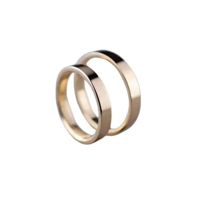 Argollas #59 · Colección 2025 — par de argollas de matrimonio, modelo A-25-1 — Joyería y Hechuras Rivera