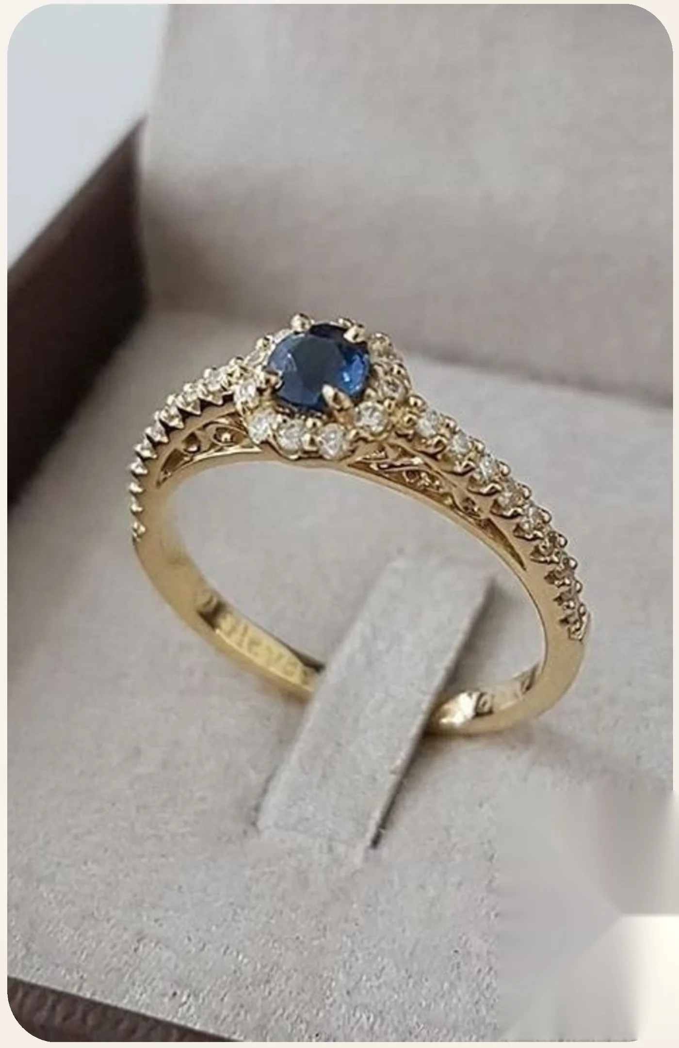 Anillo de compromiso N-10 — anillo de compromiso, modelo N-10 — Joyería y Hechuras Rivera