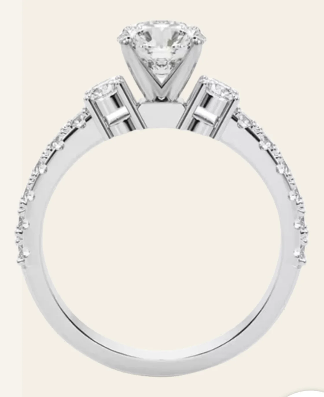 Anillo de compromiso N-43 — anillo de compromiso, modelo N-43 — Joyería y Hechuras Rivera